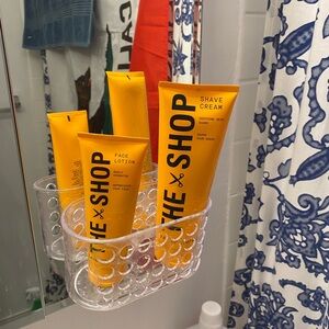 Orange Shave Cream and Face Lotion Set